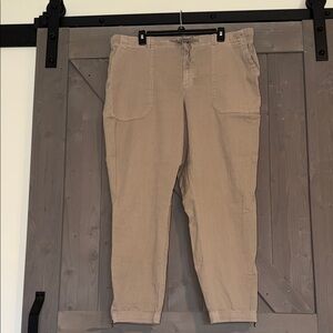 Sonoma Women's Tan Joggers